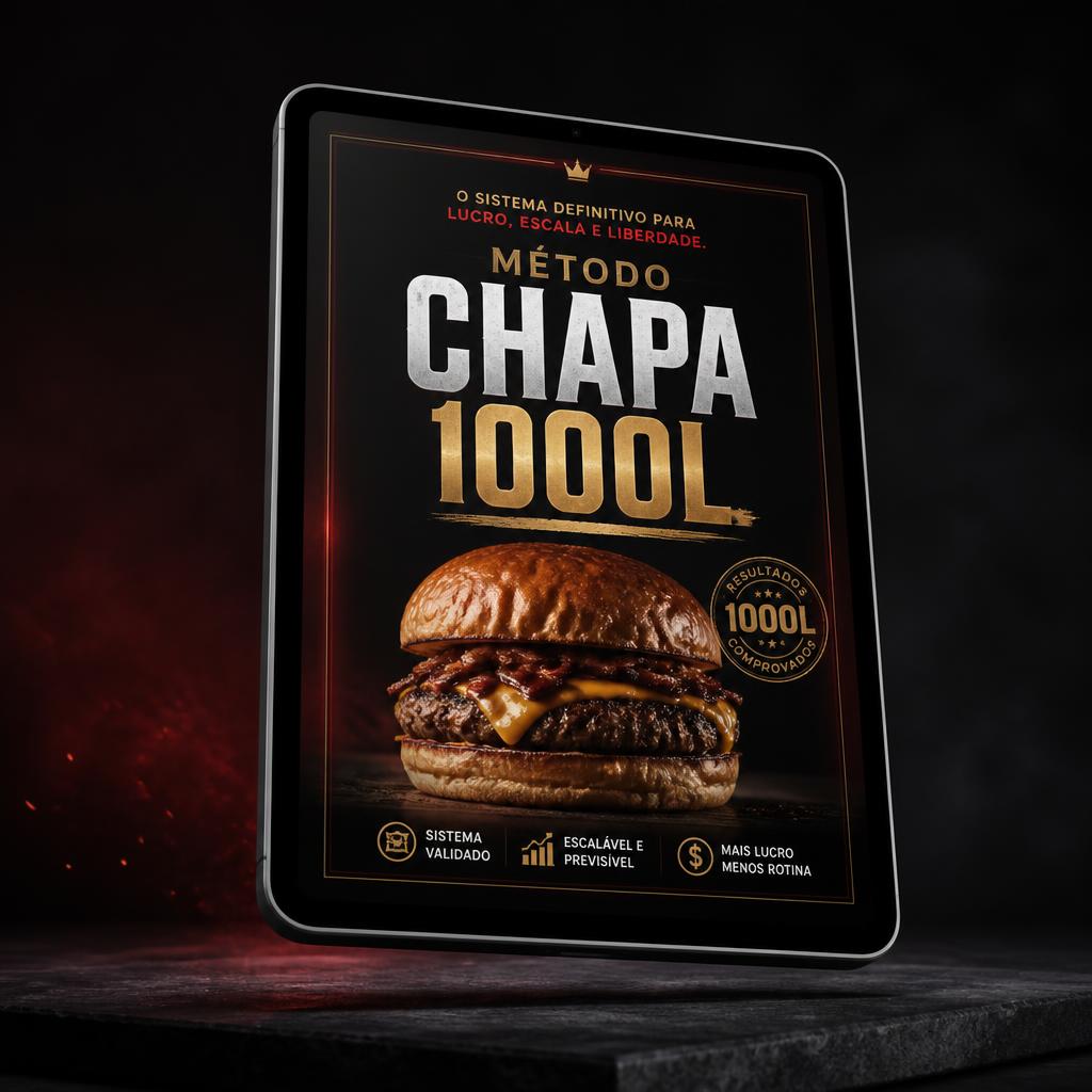 Capa do eBook Método Chapa 1000L